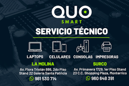 QUO Smart - Servicio Técnico Laptops y Celulares